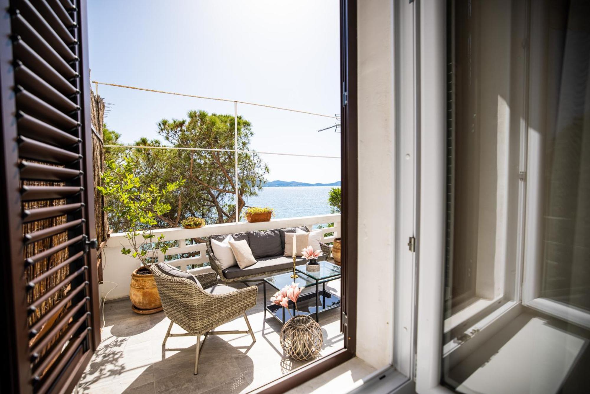 Zadar Center Beach Apartment - Directly On The Sea Exterior foto